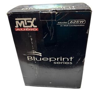 MTX Audio 625w Blueprint Series In-wall Loudspeakers - Pair - New